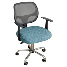 엑스터 사계절 사무실 컴퓨터 의자 커버, 블루스톤, 1개