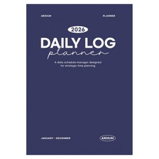 ARDIUM 2026 日誌手帳, 1個, 海軍藍