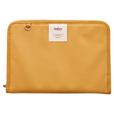 FunnYmade 帆布6孔日記本封面 A5, 1個, 芥末黃