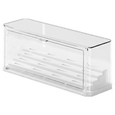 Happy Gru 開門式徽章動漫偶像週邊展示收納盒 白色, 1個