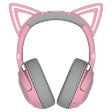 레이저 Kraken Kitty V2 BT 무선 헤드셋, QUARTZ