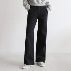 앤드스타일 여성용 롱/기본/숏 3단기장 딱맞진32탄 트렌디핏 코튼트윌 인밴딩 와이드 팬츠 264957