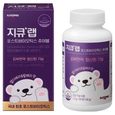 gQ Lab 後生元咀嚼錠 108g, 90錠, 1個