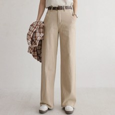 andstyle 女款3段長度合身牛仔褲32彈時尚棉質斜紋鬆緊寬褲 264957