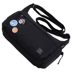 BRIGHTON 迪士尼Cheno斜背包 RFID阻斷旅行用斜背包, 黑色