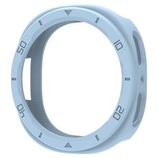 스페이스쉴드 갤럭시 워치 마카롱 TPU 범퍼 케이스, 스카이블루, 1개