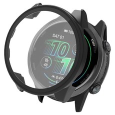 스페이스쉴드 가민 호환 PC 강화유리 올인원 케이스, 블랙, 1개