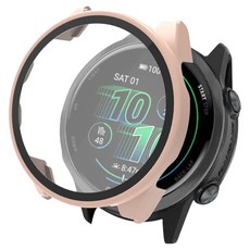 스페이스쉴드 가민 호환 PC 강화유리 올인원 케이스, 샌드핑크, 1개