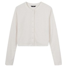 TOPTEN10 女款毛絨圓領開襟衫 MSE4TC2011