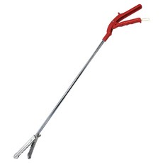 월드크린 악어 잘집혀 집게 70cm, 빨강, 1개