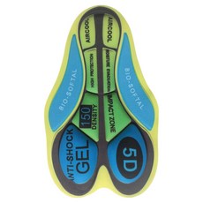 Muru 吸震自行車褲墊, 1個, 5D