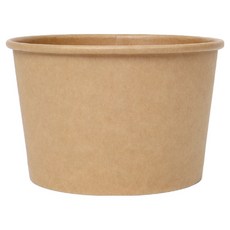 해피팩 850호 크라프트 종이용기, 300개입, 1개