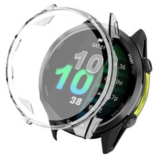 스페이스쉴드 가민 포러너 970 47mm 호환 PC 강화유리 올인원 케이스, 투명, 1개