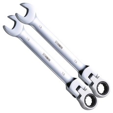 스탠맨 플렉시블 라쳇렌치 스패너 13mm, 2개