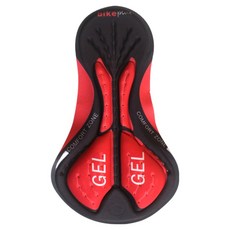 Muru 吸震自行車褲墊, 1個, 紅色