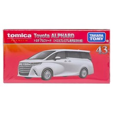 TAKARA TOMY TOMICA 初回 PREMIUM 43 豐田 ALPHARD Toyota 玩具車/多美小汽車, 1個, 白色