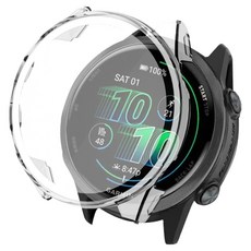 스페이스쉴드 가민 호환 PC 강화유리 올인원 케이스, 투명, 1개