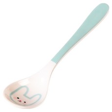 Rex LONDON 點心匙, 1個, 湖水綠 兔兔