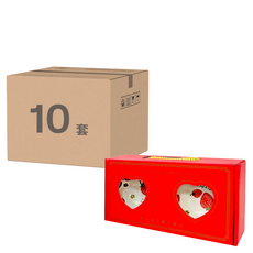 日式 陶瓷碗 2件組, 草莓, 10套, 湯碗