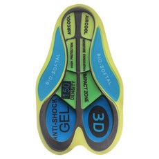 Muru 吸震自行車褲墊, 1個, 3D