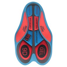 Muru 吸震自行車褲墊, 1個, 9D