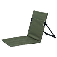 便攜式野餐摺疊靠背椅 BRP1256, 1個, 卡其色