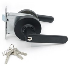 韓國製造 5000 玄關門門把 黑色, 1個