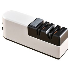 H&R 安室家 USB電動磨刀神器/自動磨刀器/磨刀石/家用磨刀器, 1個, 白色