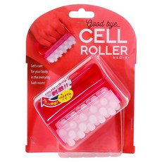 HIKARI 日光生活 按摩滾輪 新型 J055, 1個, 粉色