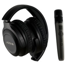 JODIO 藍芽行動KTV耳機, 雅黑色, HJWK1000