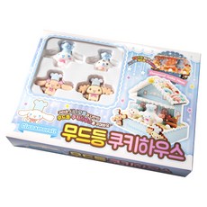 Momo Design DIY大耳狗喜拿氣氛燈餅乾屋製作套組, 1套, 混合色