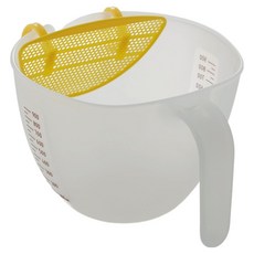 AKEBONO 曙產業 蒸蛋料理碗, 1個, 過濾量杯