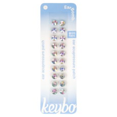 keybo 耳穴膏耳塞貼, 1個, 透明圓形