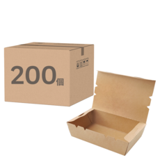 萬福 純牛皮四扣盒 500ml, 1箱, 200個裝