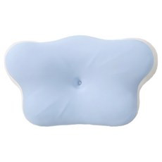 雲朵枕新款深睡慢回彈枕芯護頸椎助睡眠記憶棉枕頭/記憶枕, 1個, 淺藍色