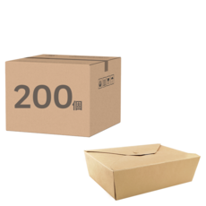 萬福 牛皮打包信封盒 4號 2000ml, 1箱, 200個裝