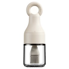 上手家居 露營油壺刷 白色, 1個, 150ml