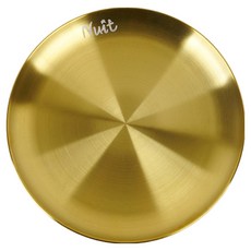 Nuit 努特 304不鏽鋼圓盤 NTD66GD, 1個, 金色