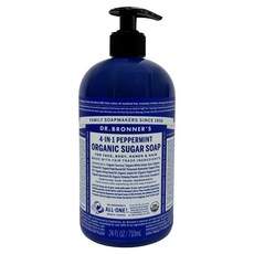 Dr.Bronner's 布朗博士 薄荷沐浴露, 1個, 710ml