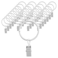 더원홈데코 커튼 집게링 32mm, 30개, 화이트 30개, 화이트