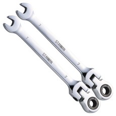 StanMan 靈活棘輪扳手扳手 7mm, 2個