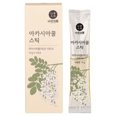 바로생활 아카시아꿀 스틱, 100g, 1개