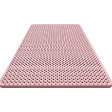 Real Picky 浴室 廁所 廚房 防滑地墊 36 x 70 cm, 粉紅色, 1個