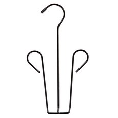 모나코올리브 앤틱 세로 걸이형 신발건조 랙, 블랙, 1개