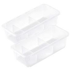 agazzang 整理隔板, 2個, 透明