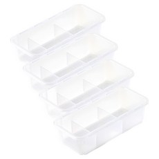 agazzang 整理隔板, 4個, 透明