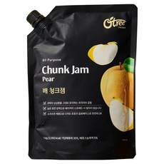 오트리 배 청크잼, 1kg, 1개