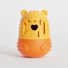 PASTEL PET 寵物老虎嗅聞玩具, 1個, 黃色