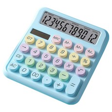 多巴胺電子計算機 雙電源靜音款 RH-2208B, 1個, 天藍色