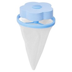 HIKARI 日光生活 艾蜜莉洗衣機濾雜袋 浮型 X066, 藍色, 1個